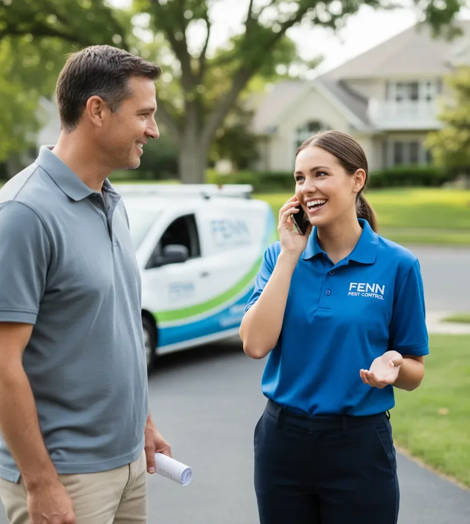 Fenn Pest Control customer support in McDonough